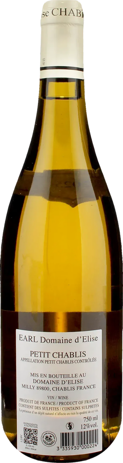 Domaine d'Elise Petit Chablis 2025