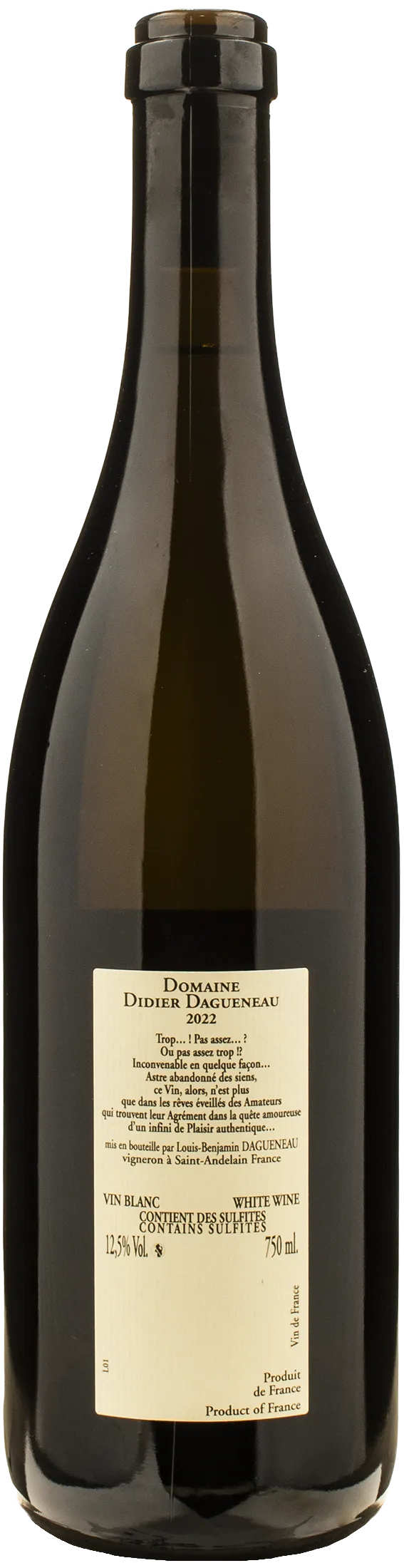 Domaine Dagueneau Blanc etc 2022
