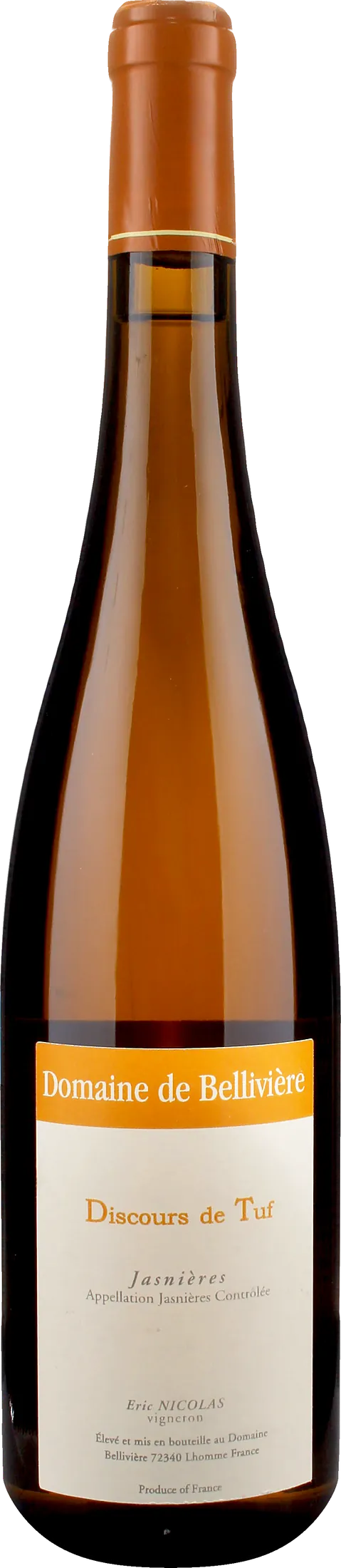 Domaine de Belliviere Jasnieres Discours de Tuf Moelleux 2020