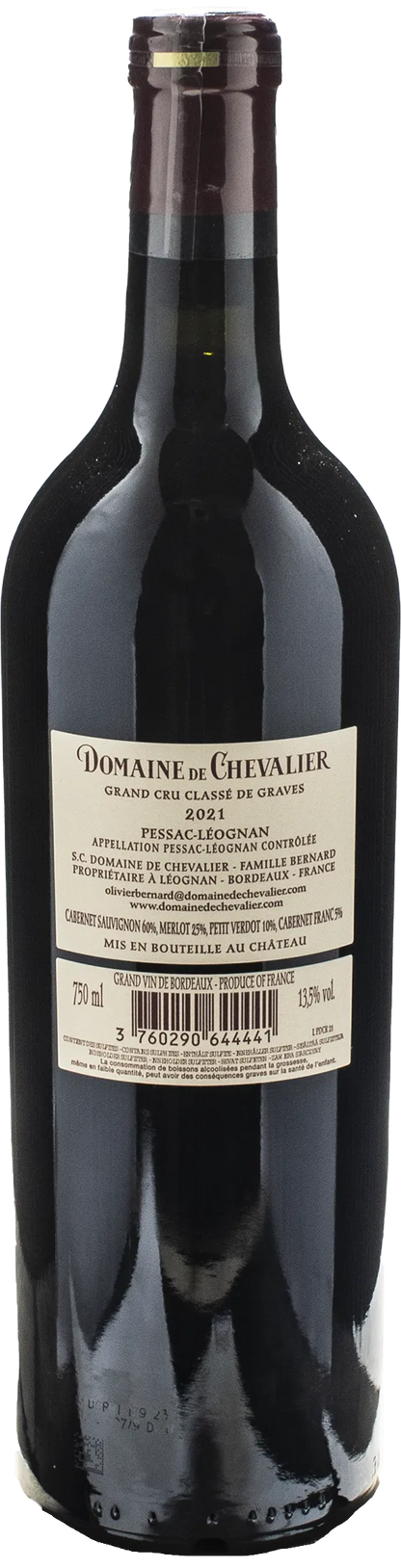 Domaine de Chevalier Pessac Leognan Grand Cru Rouge 2021
