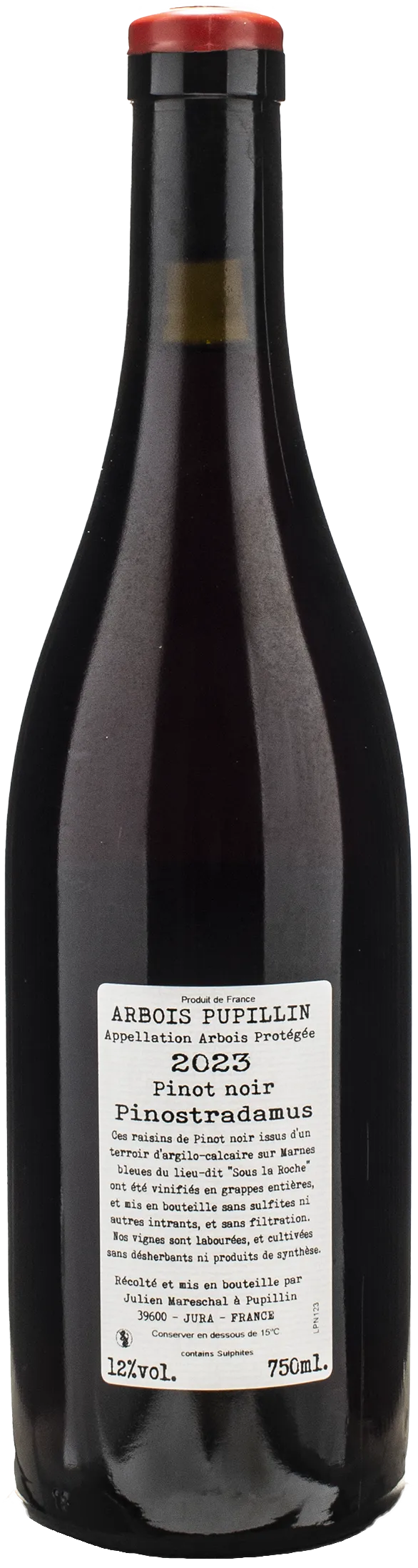 Domaine de la Borde Arbois Pupillin Jura Pinot Noir Pinostradamus 2023