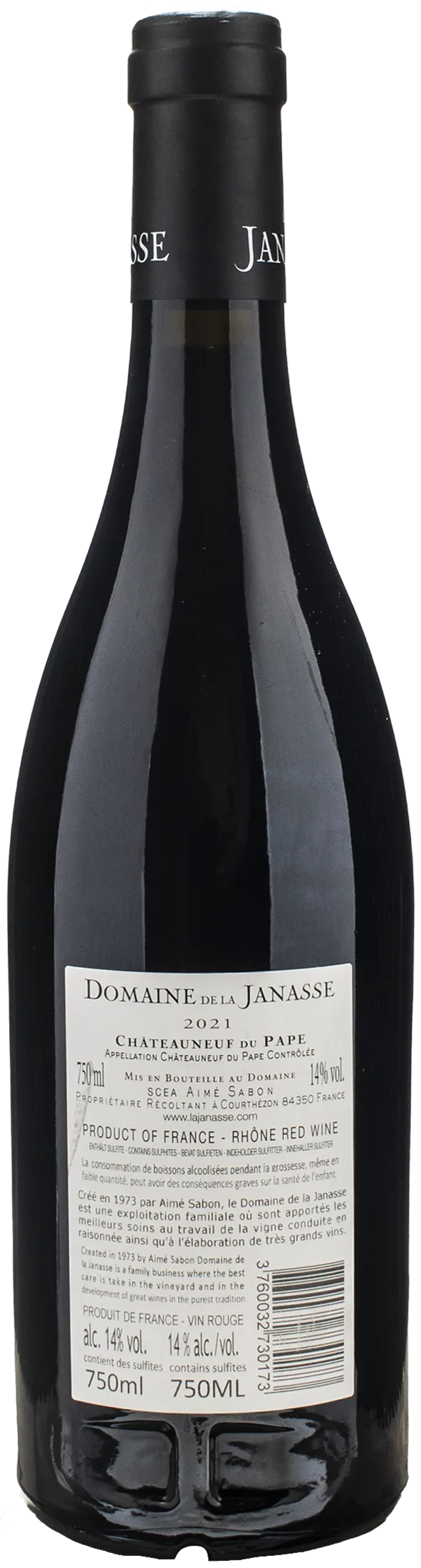 Domaine de La Janasse Chateauneuf du Pape Rouge 2021