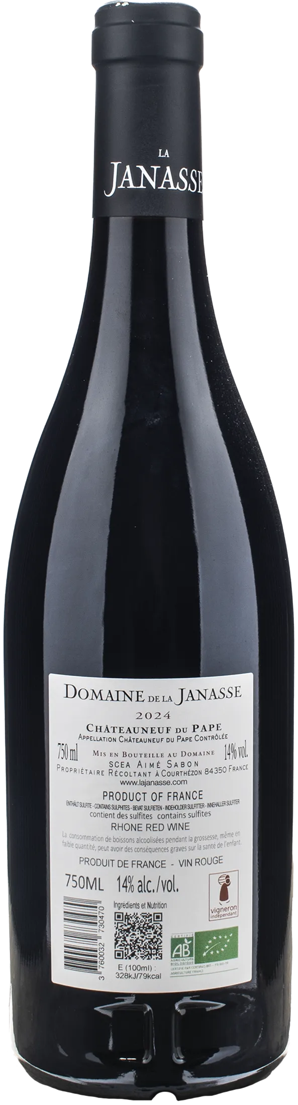 Domaine de La Janasse Chateauneuf du Pape Rouge 2024