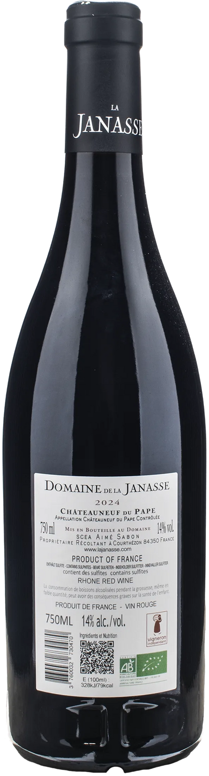 Domaine de La Janasse Chateauneuf du Pape Rouge 2024