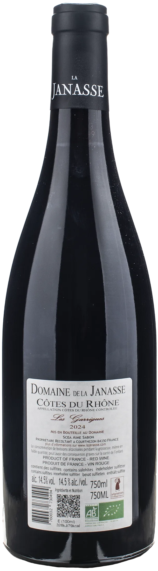 Domaine de La Janasse Cotes du Rhone Les Garrigues 2024