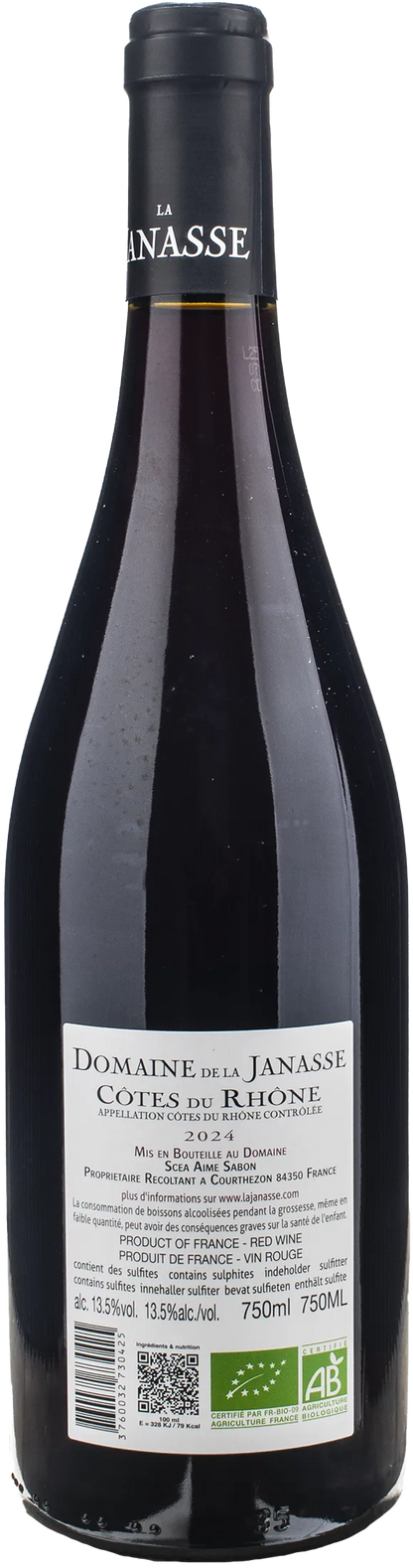 Domaine de La Janasse Cotes du Rhone Rouge 2024