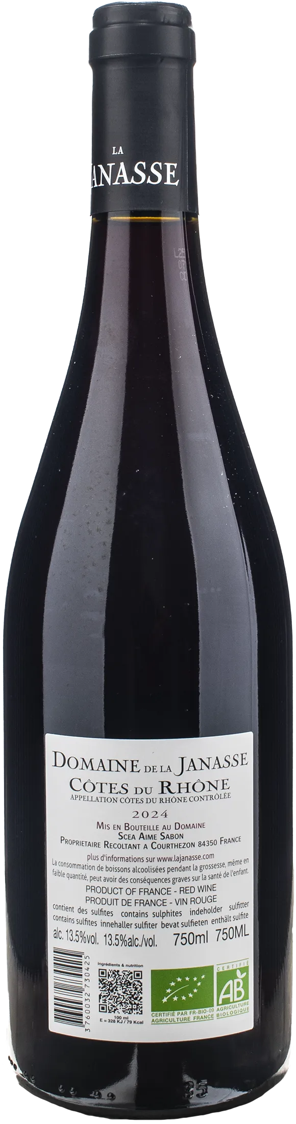 Domaine de La Janasse Cotes du Rhone Rouge 2024