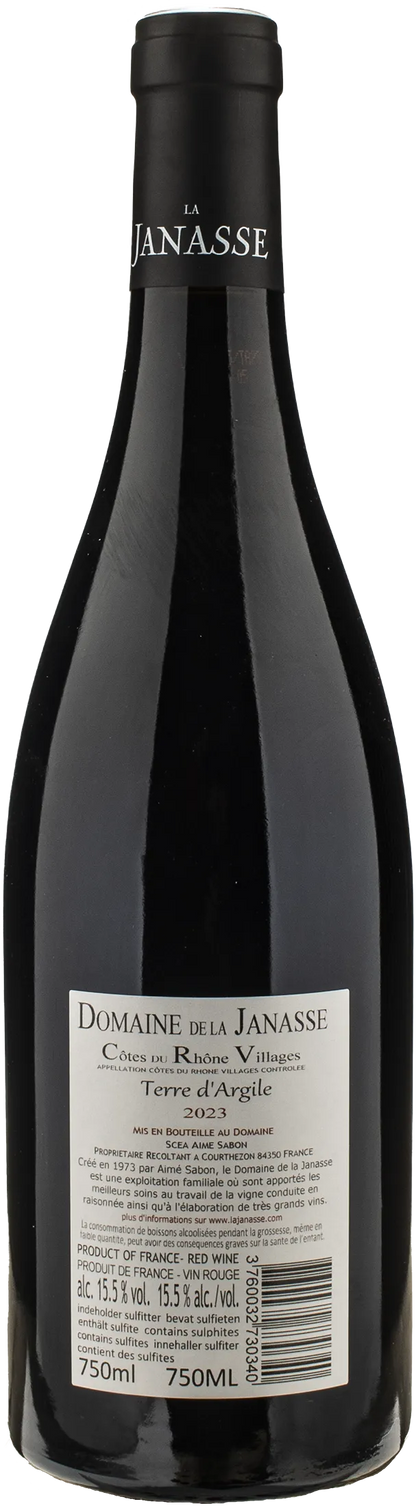 Domaine de La Janasse Cotes du Rhone Village Terre d'Argile 2023