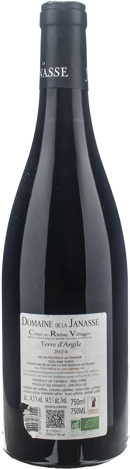 Domaine de La Janasse Cotes du Rhone Village Terre d'Argile 2024