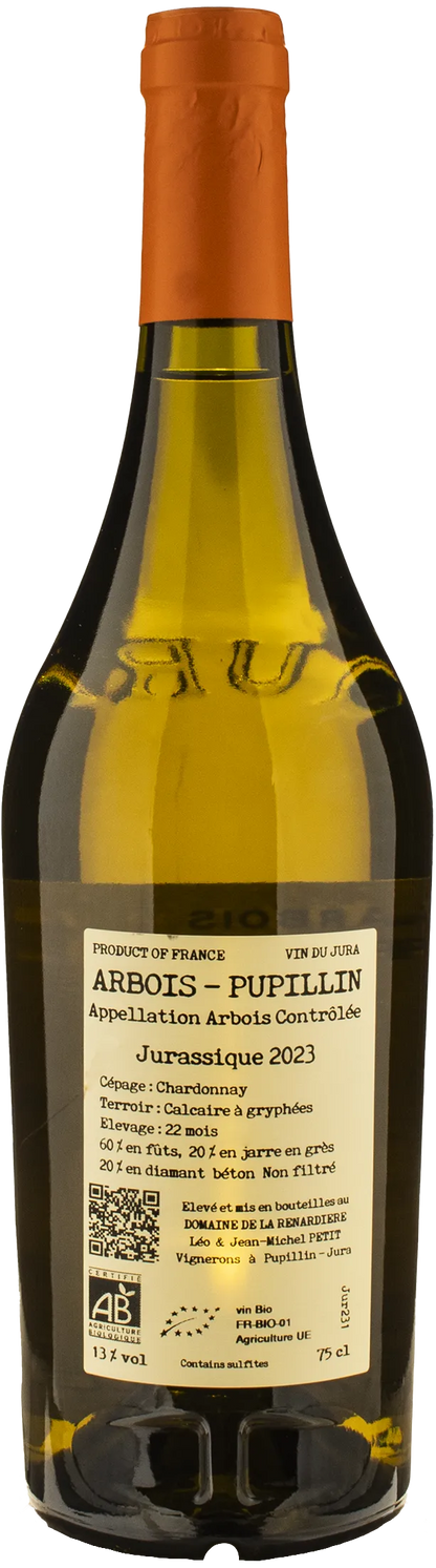 Domaine de la Renardiere Arbois Pupillin Jurassique 2023