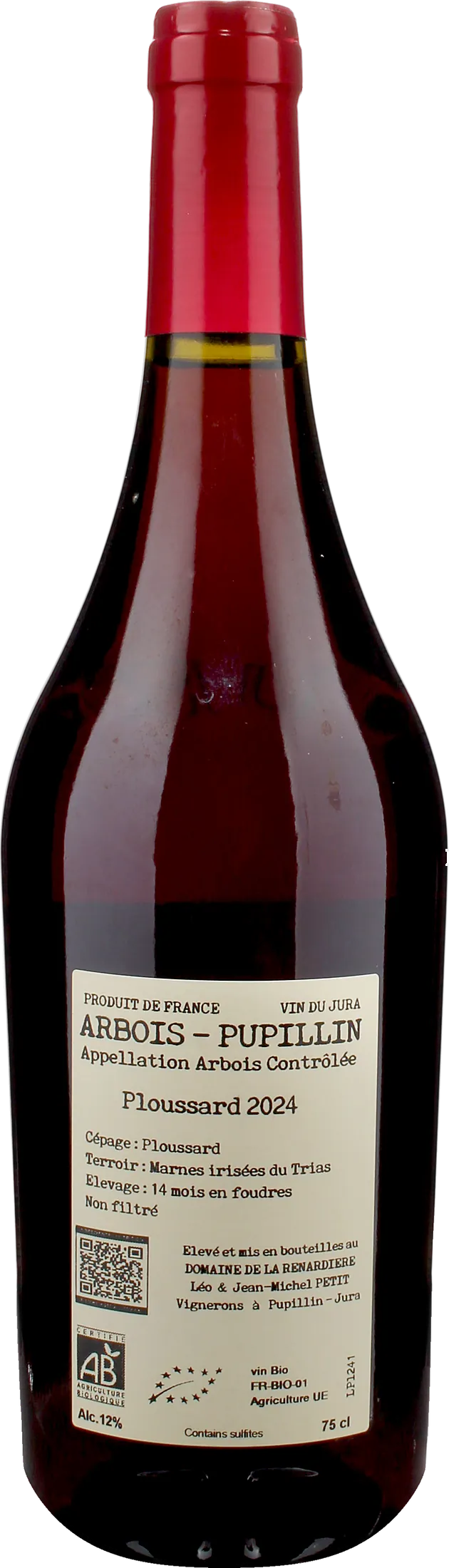 Domaine de la Renardiere Ploussard 2024