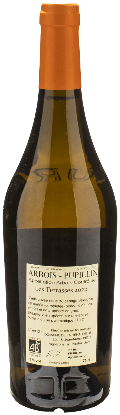 Domaine de la Renardiere Savagnin Les Terrasses 2022