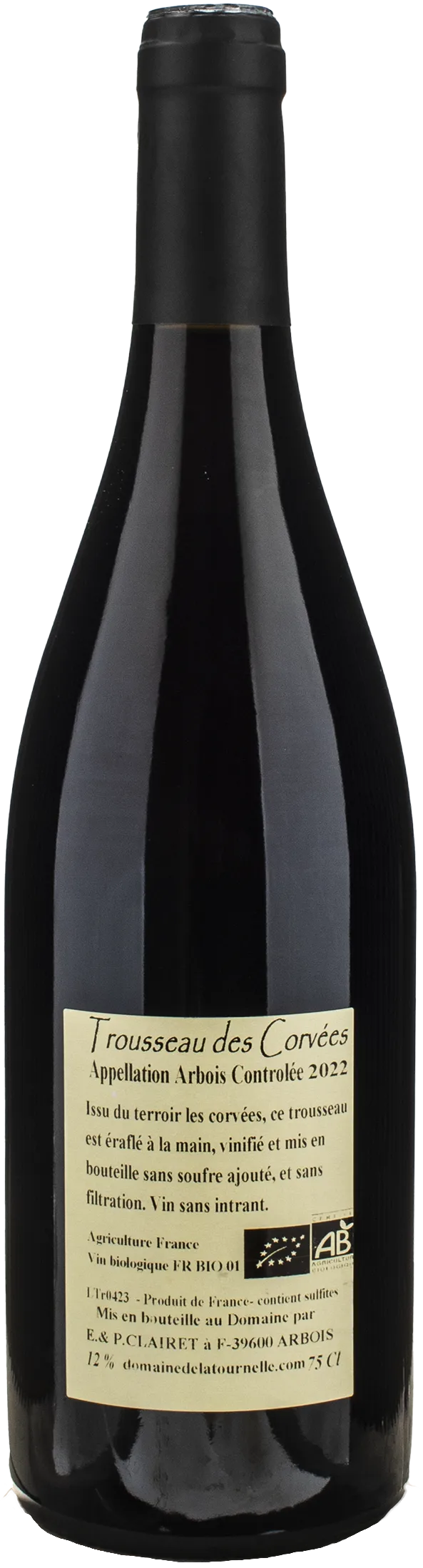 Domaine de la Tournelle Trousseau des Corvees 2022