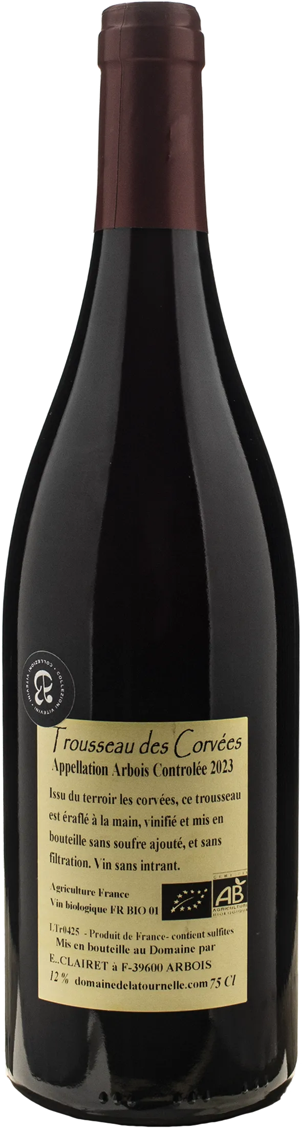 Domaine de la Tournelle Trousseau des Corvees 2023
