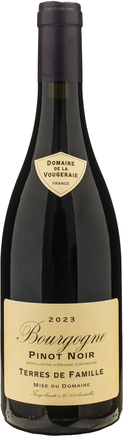 Domaine de la Vougeraie Bourgogne Pinot Noir Terres de Famille 2023