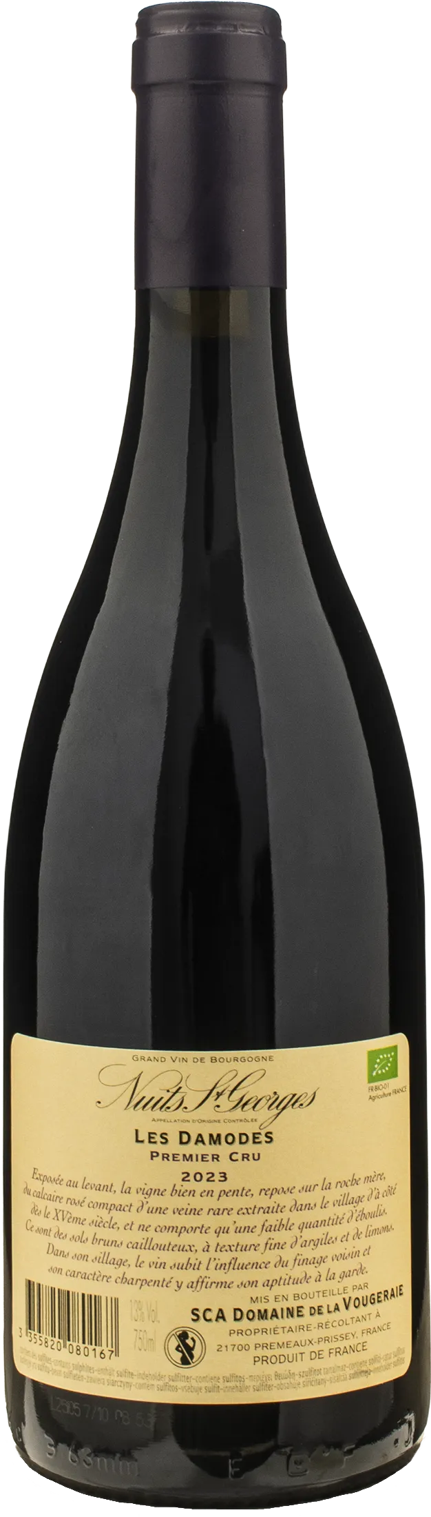 Domaine de La Vougeraie Nuits Saint Georges 1er Cru Le Damodes 2023