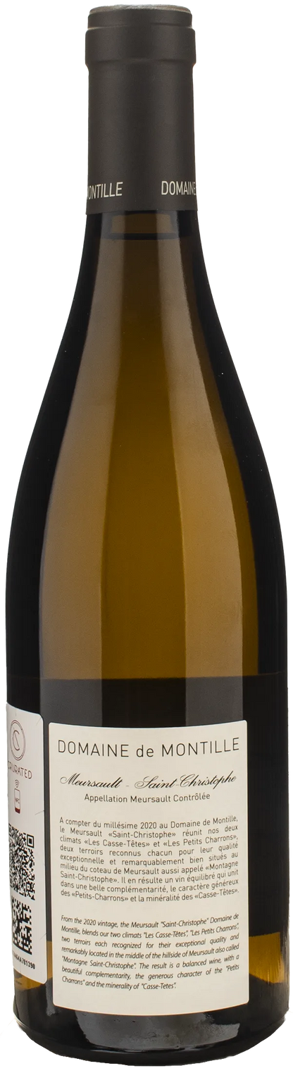 Domaine de Montille Meursault Saint Christophe 2021