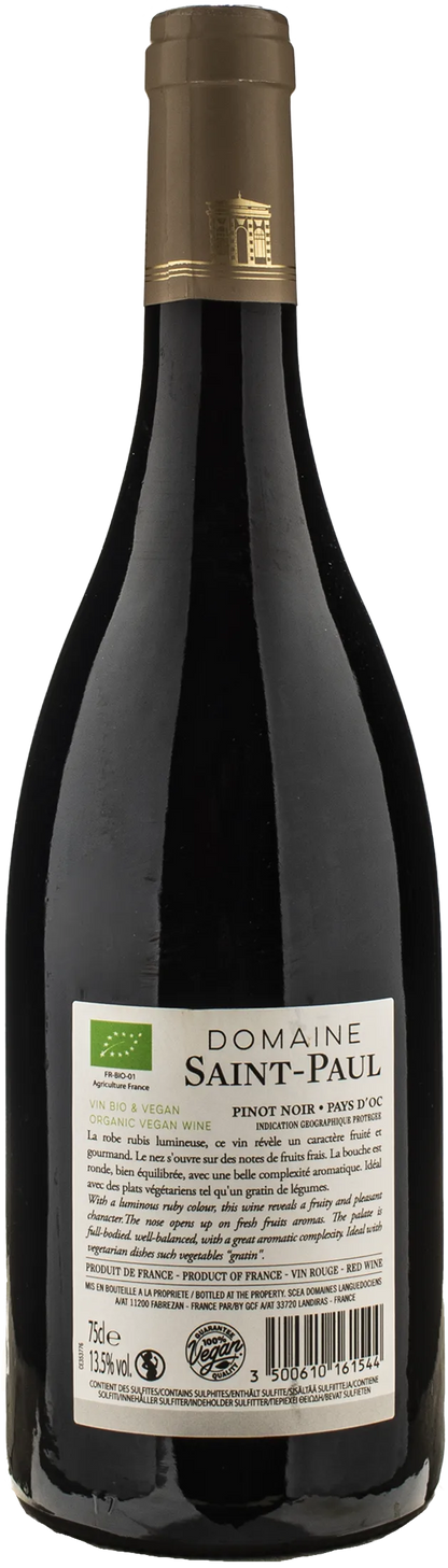 Domaine de Saint Paul Pinot Noir 2023