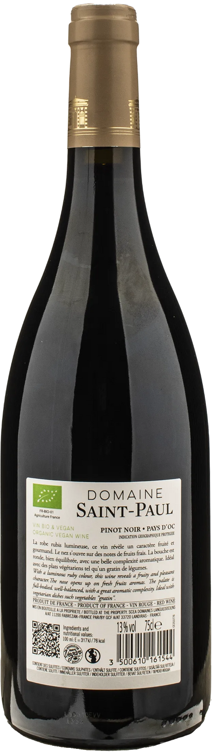 Domaine de Saint Paul Pinot Noir 2024
