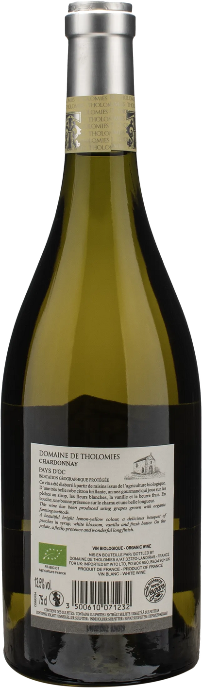 Domaine de Tholomies La Chapelle Pays D'OC Chardonnay 2023