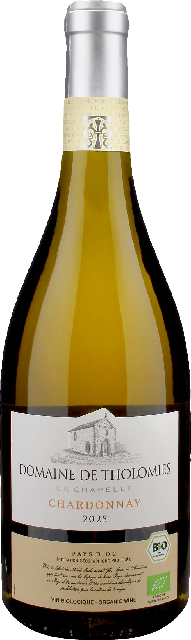 Domaine de Tholomies La Chapelle Pays d'Oc Chardonnay 2025
