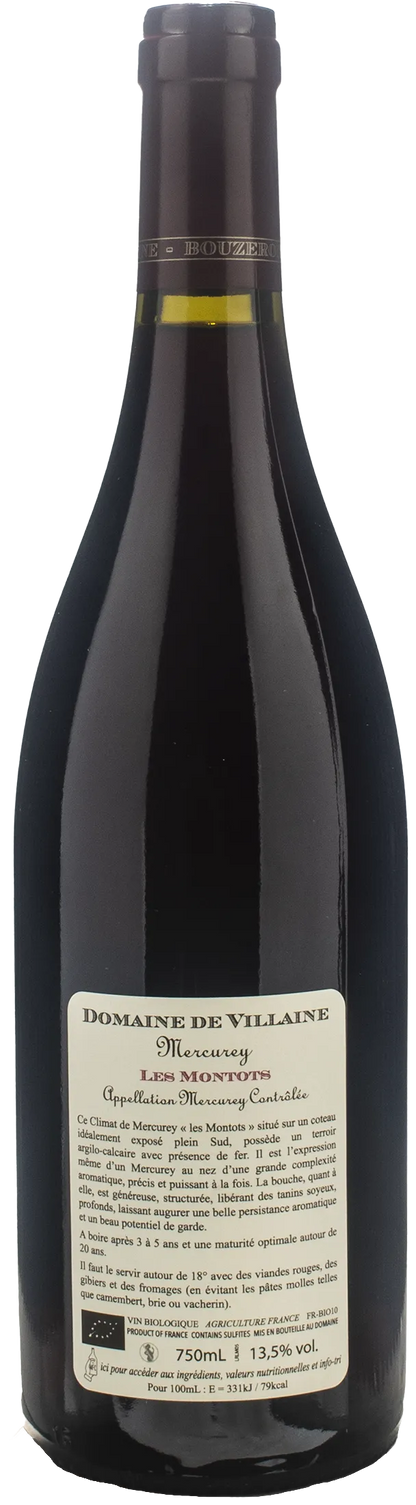 Domaine de Villaine Mercurey Les Montots 2023