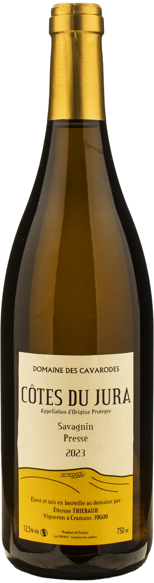Domaine des Cavarodes Cotes du Jura Savanin Presse 2023