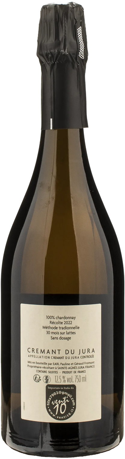 Domaine des Marnes Blanches Cremant du Jura Reserve Zero Dosage