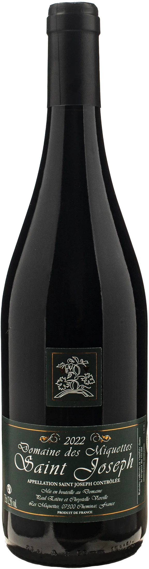 Domaine des Miquettes Saint Joseph 2022
