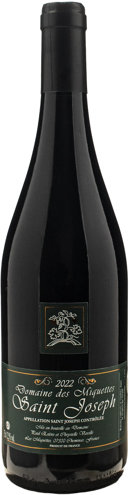 Domaine des Miquettes Saint Joseph 2022