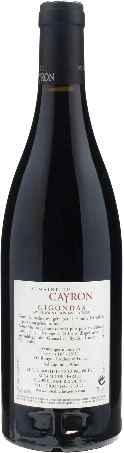 Domaine du Cayron Gigondas Rouges 2020