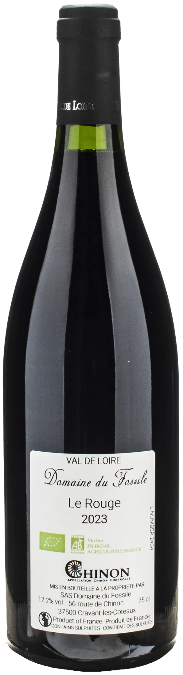Domaine du Fossile Chinon Rouge 2023