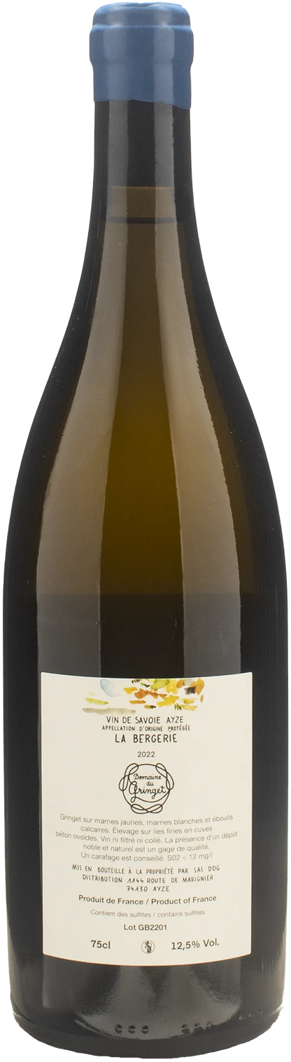 Domaine du Gringet Vin de Savoie La Bergerie 2022