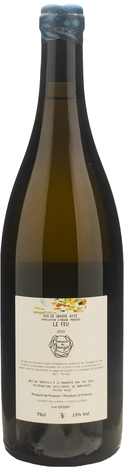 Domaine du Gringet Vin de Savoie Le Feu 2022