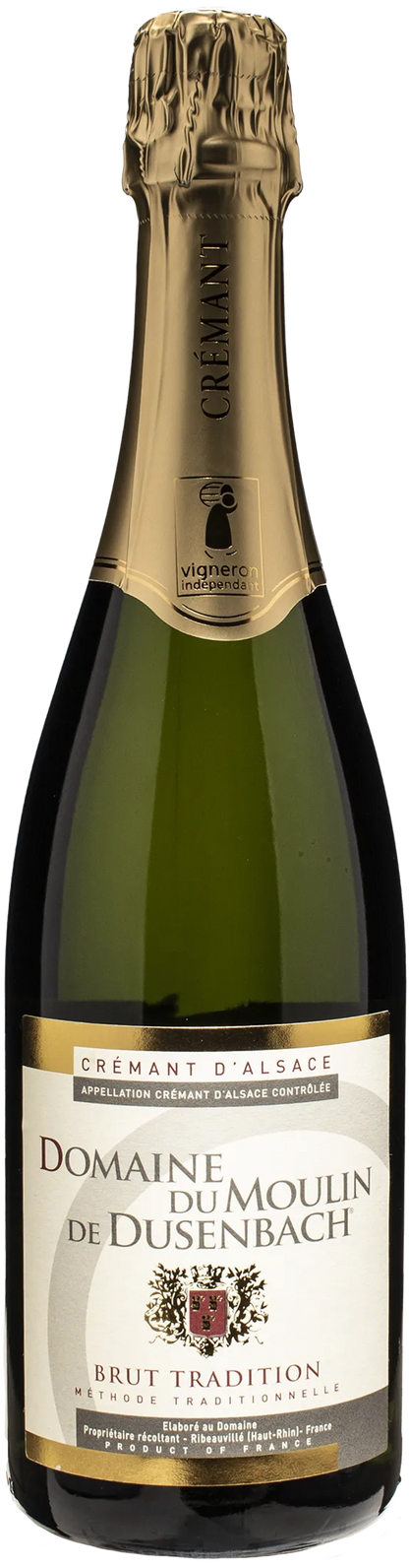 Domaine du Moulin de Dusenbach Cremant d'Alsace Brut Tradition Methode Traditionnelle
