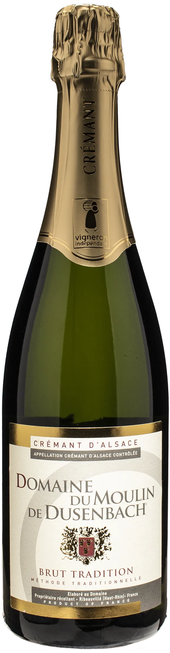 Domaine du Moulin de Dusenbach Cremant d'Alsace Brut Tradition Methode Traditionnelle