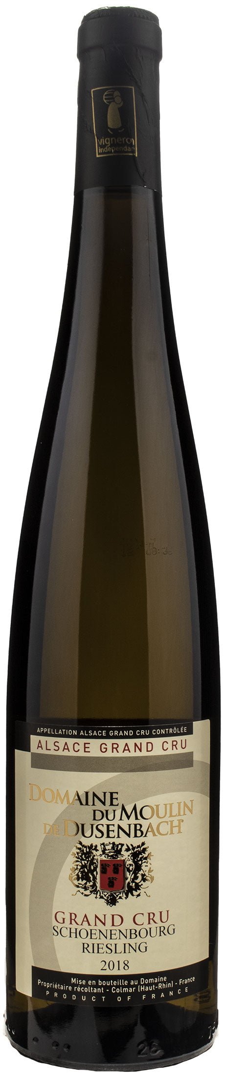 Domaine du Moulin de Dusenbach Riesling Grand Cru Schoenenbourg 2018