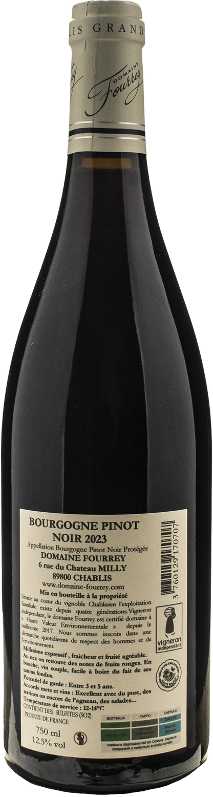 Domaine Fourrey Bourgogne Pinot Noir 2023