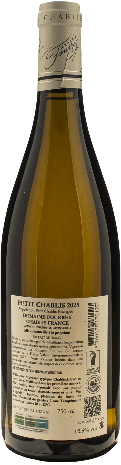 Domaine Fourrey Petit Chablis 2025