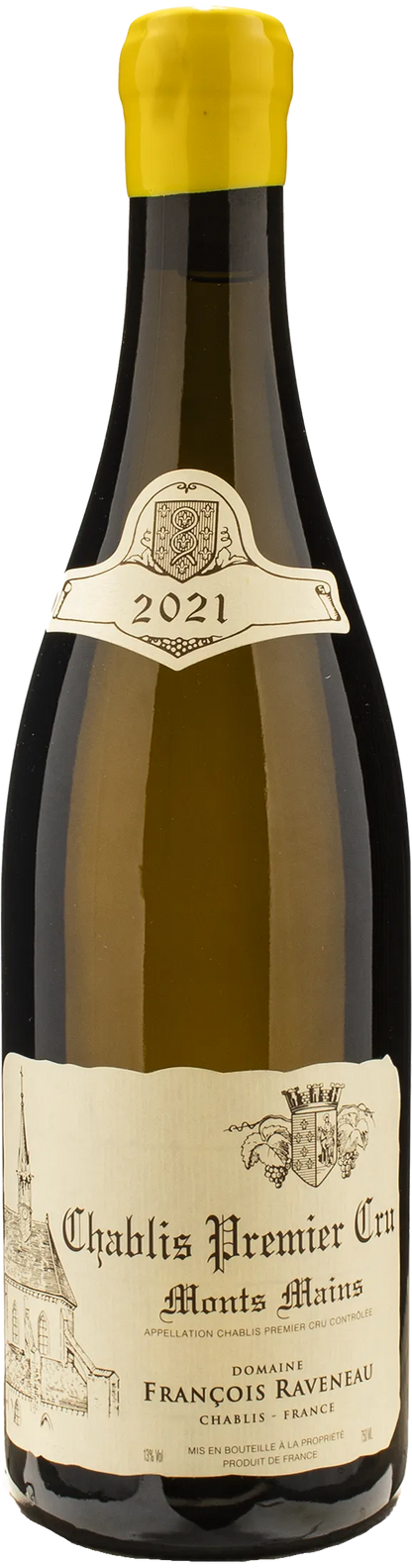 Domaine Francois Raveneau Chablis 1er Cru Monts Mains 2021