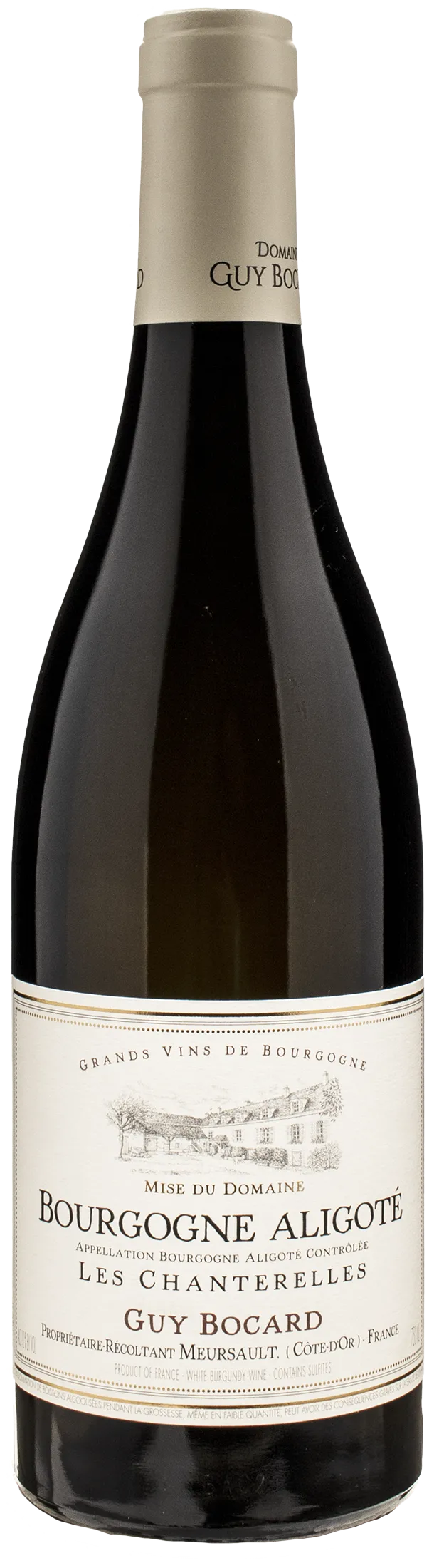 Domaine Guy Bocard Bourgonge Aligote Les Chanterelles 2022