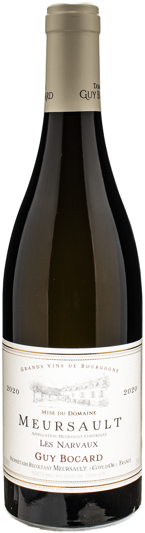 Domaine Guy Bocard Meursault Les Narvaux 2020
