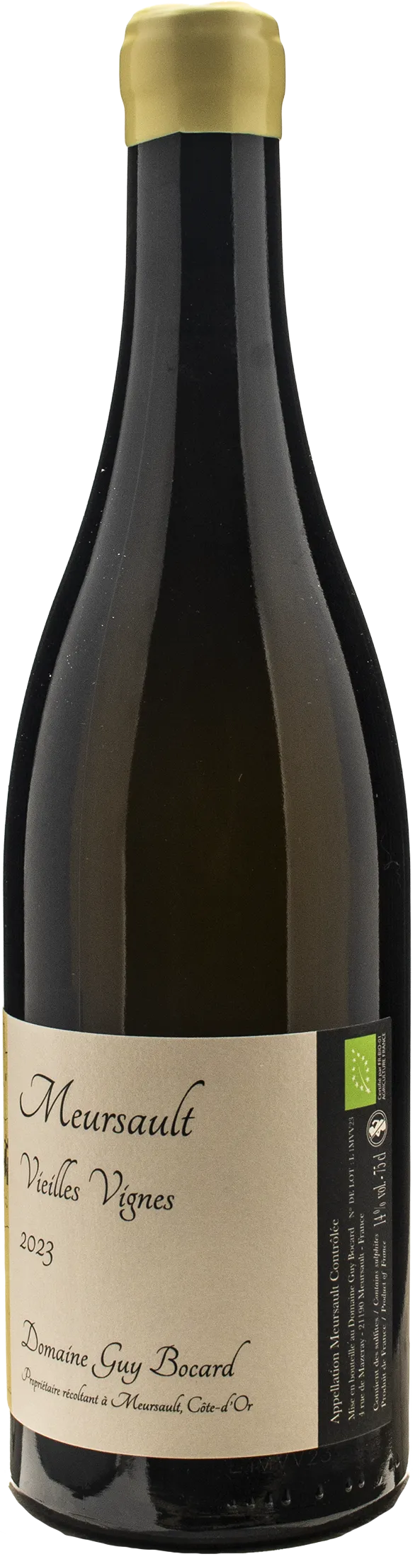 Domaine Guy Bocard Meursault Vieilles Vignes 2023