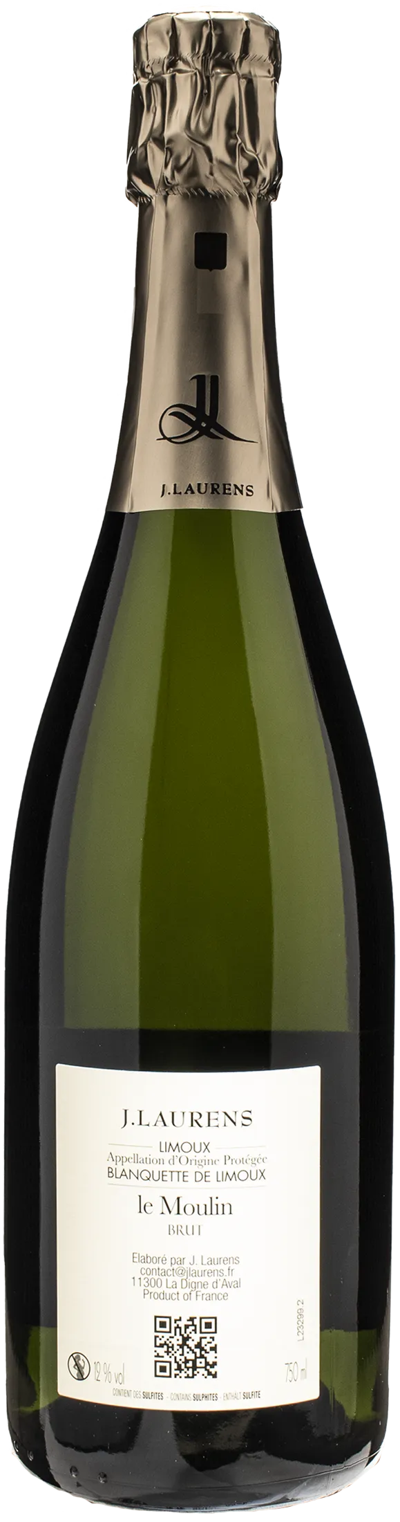 Domaine J. Laurens Blanquette de Limoux Le Moulin Brut