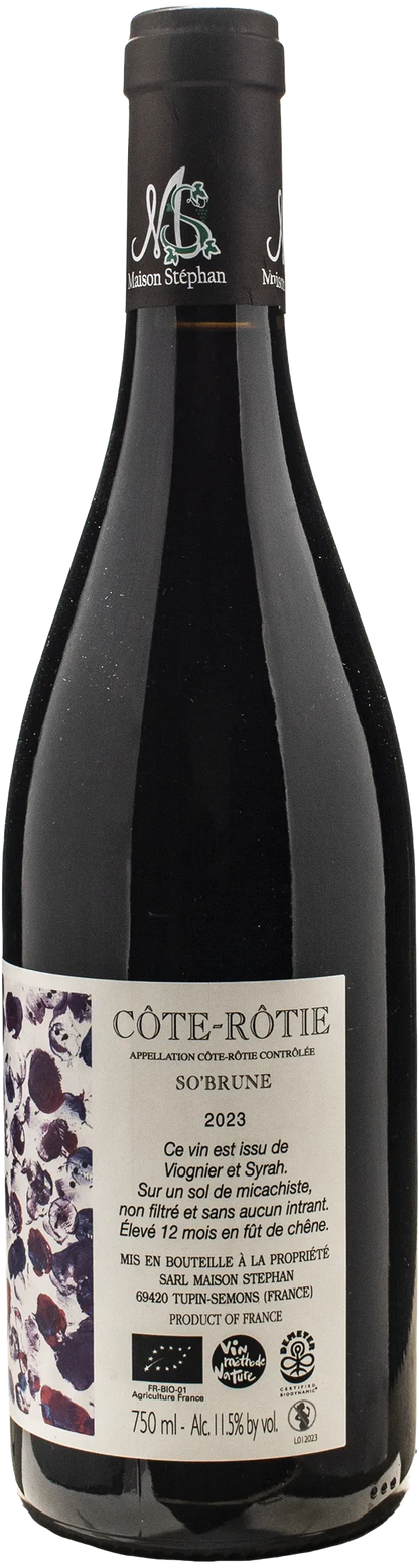 Domaine J-M Stephan Cote Rotie So Brune 2023