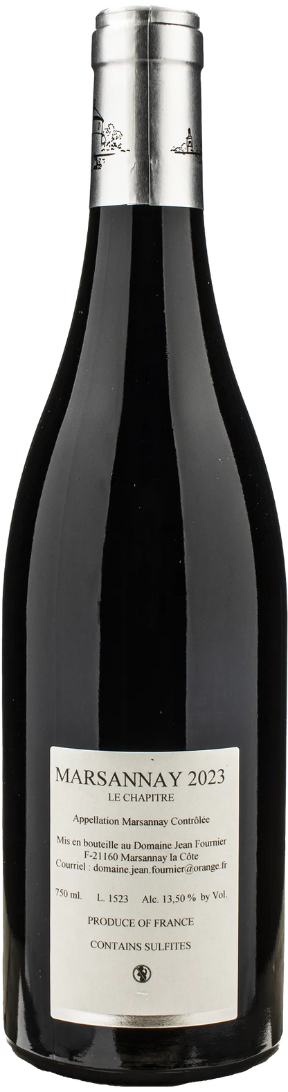 Jean Fournier Marsannay Rouge Le Chapitre 2023