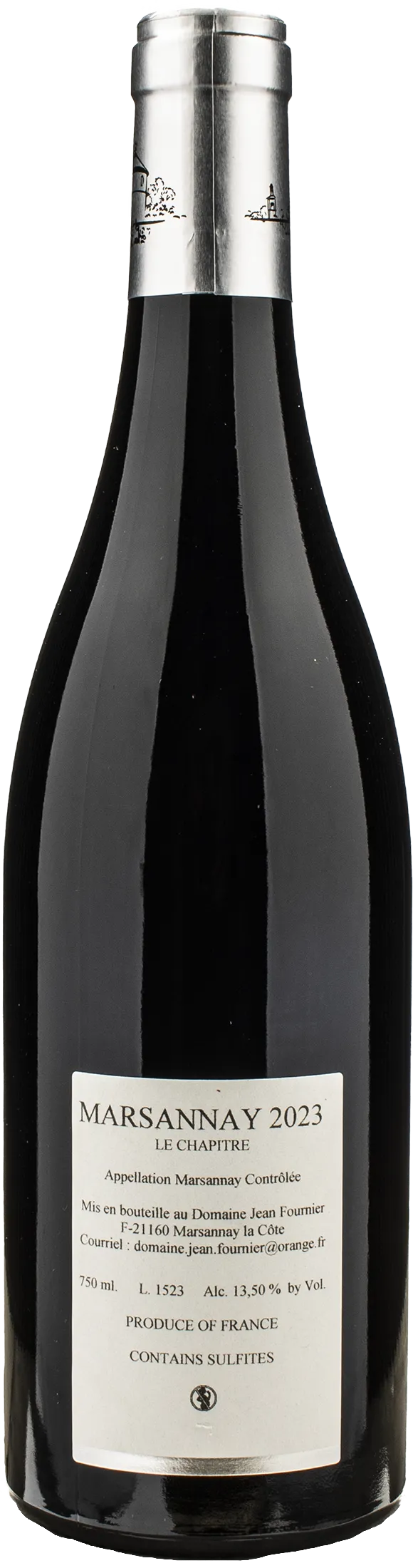 Jean Fournier Marsannay Rouge Le Chapitre 2023