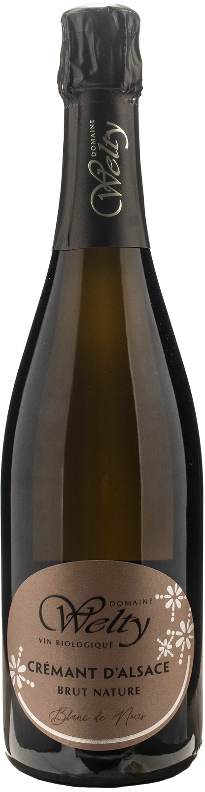Domaine Jean Michel Welty Cremant d'Alsace Blanc de Noirs Brut Nature