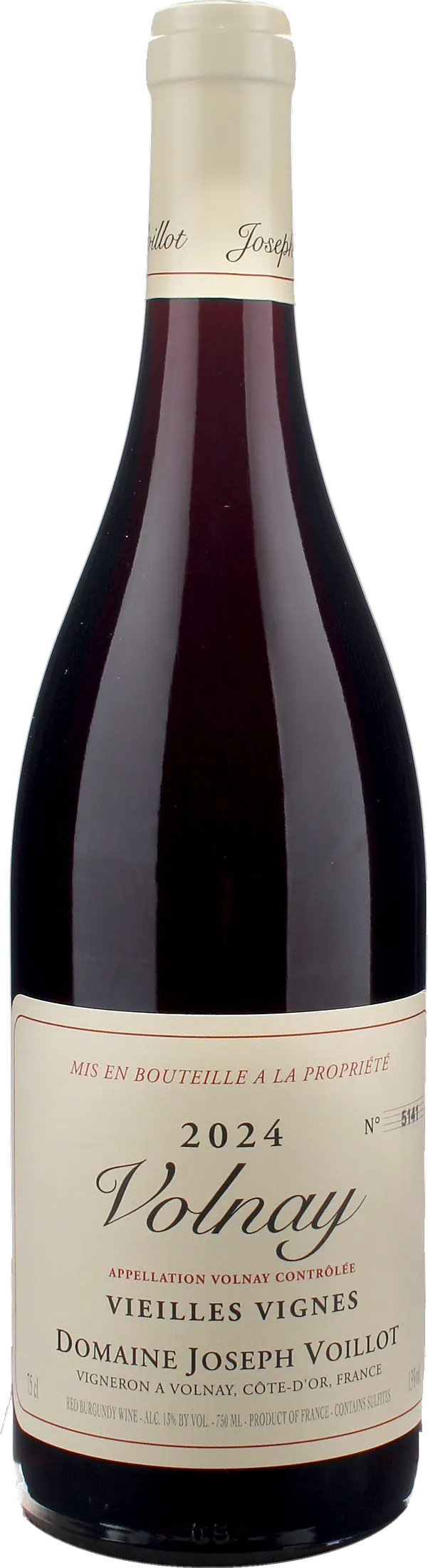 Domaine Joseph Voillot Volnay Vieilles Vignes 2024