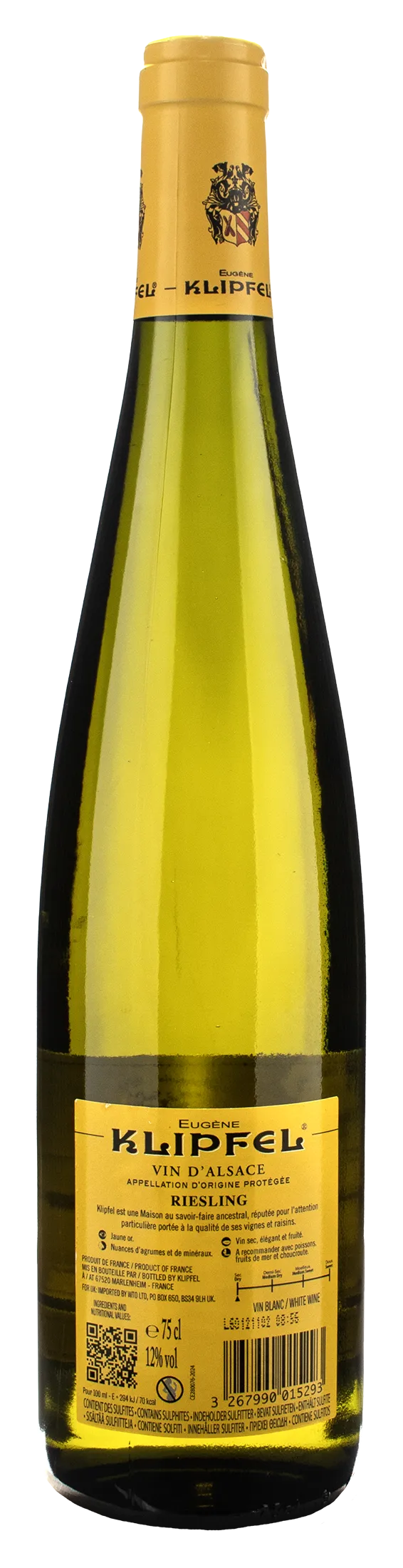 Domaine Klipfel Alsace Riesling 2024